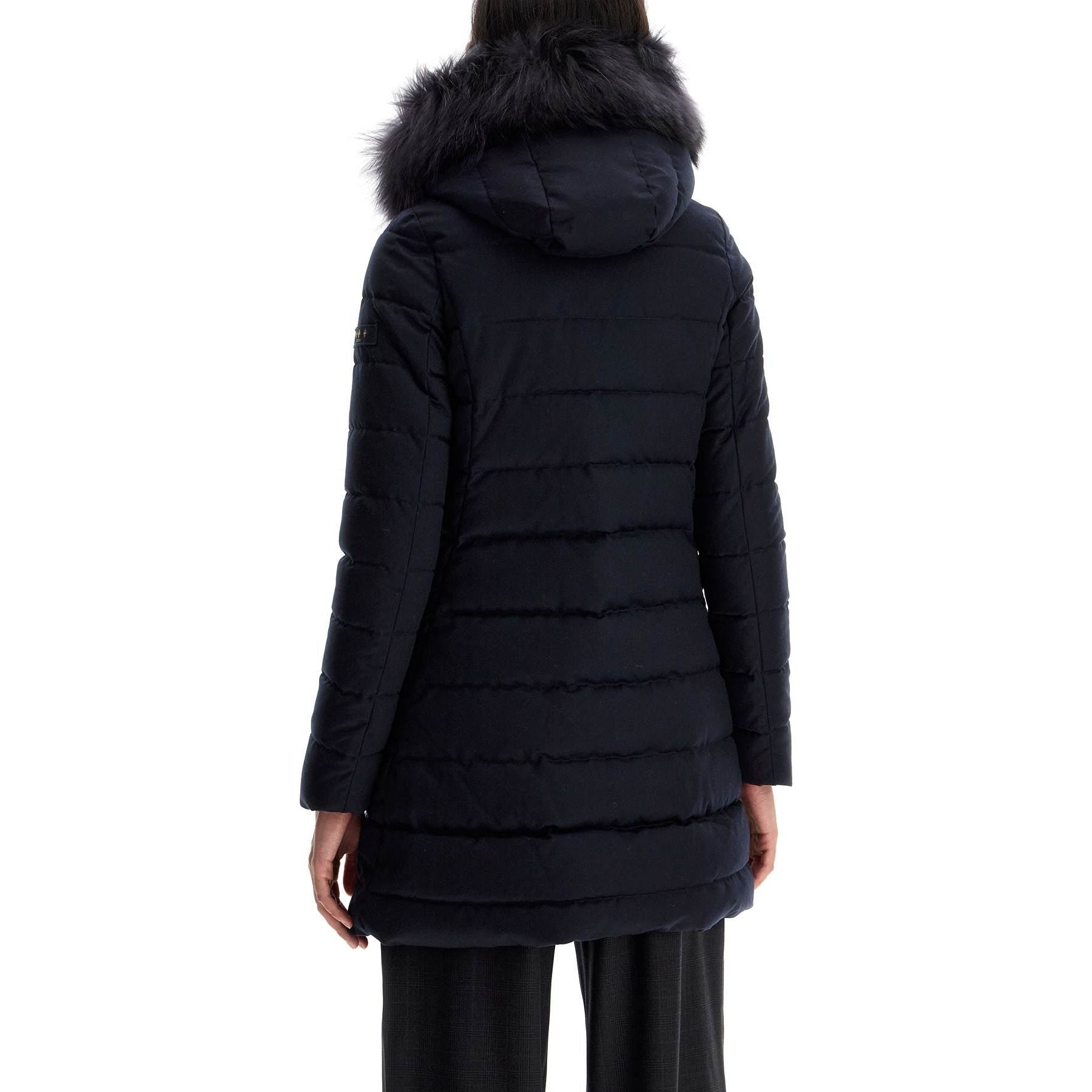 Laviana Wool Midi Down Jacket