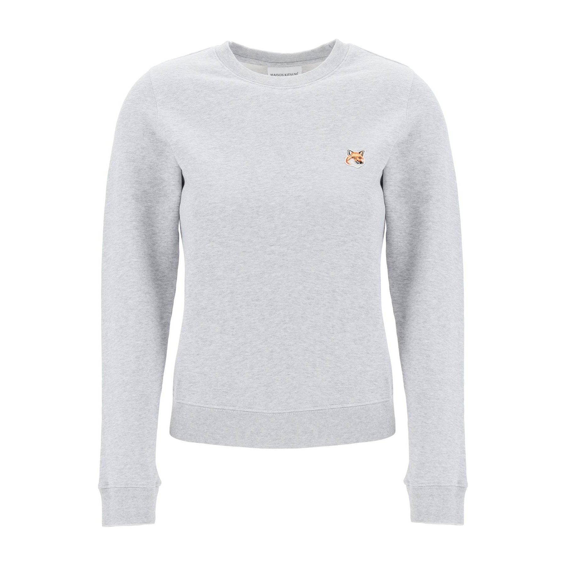 MAISON KITSUNE-Fox Head Regular Fit Sweatshirt -JOHN JULIA.