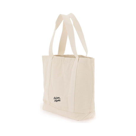 MAISON KITSUNE-Fox Head Tote Bag -JOHN JULIA.