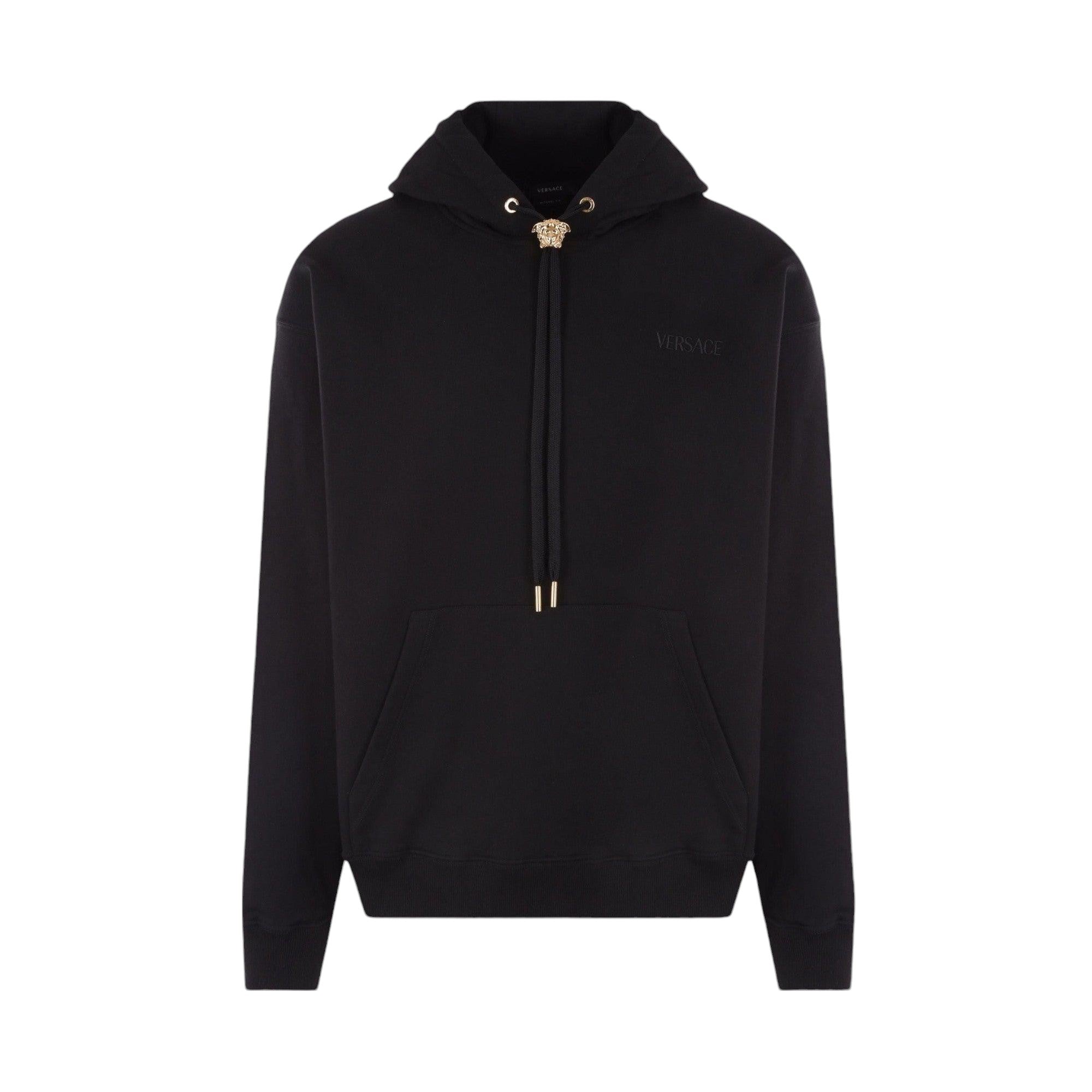 La Medusa Fleece Hoodie-VERSACE-JOHN JULIA