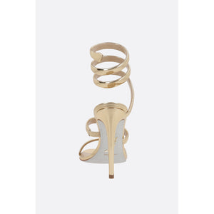 Laminated Leather Cleo Sandals-RENÉ CAOVILLA-JOHN JULIA