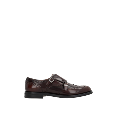 Lana R Shiny Leather Monk Strap Shoes-CHURCH'S-JOHN JULIA