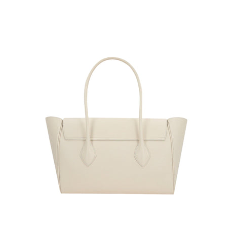 Large Grainy Leather Tote Bag-FERRAGAMO-JOHN JULIA