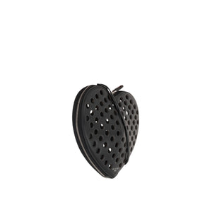 Le Coeur Perforated Nappa Shoulder Bag-ALAÏA-JOHN JULIA