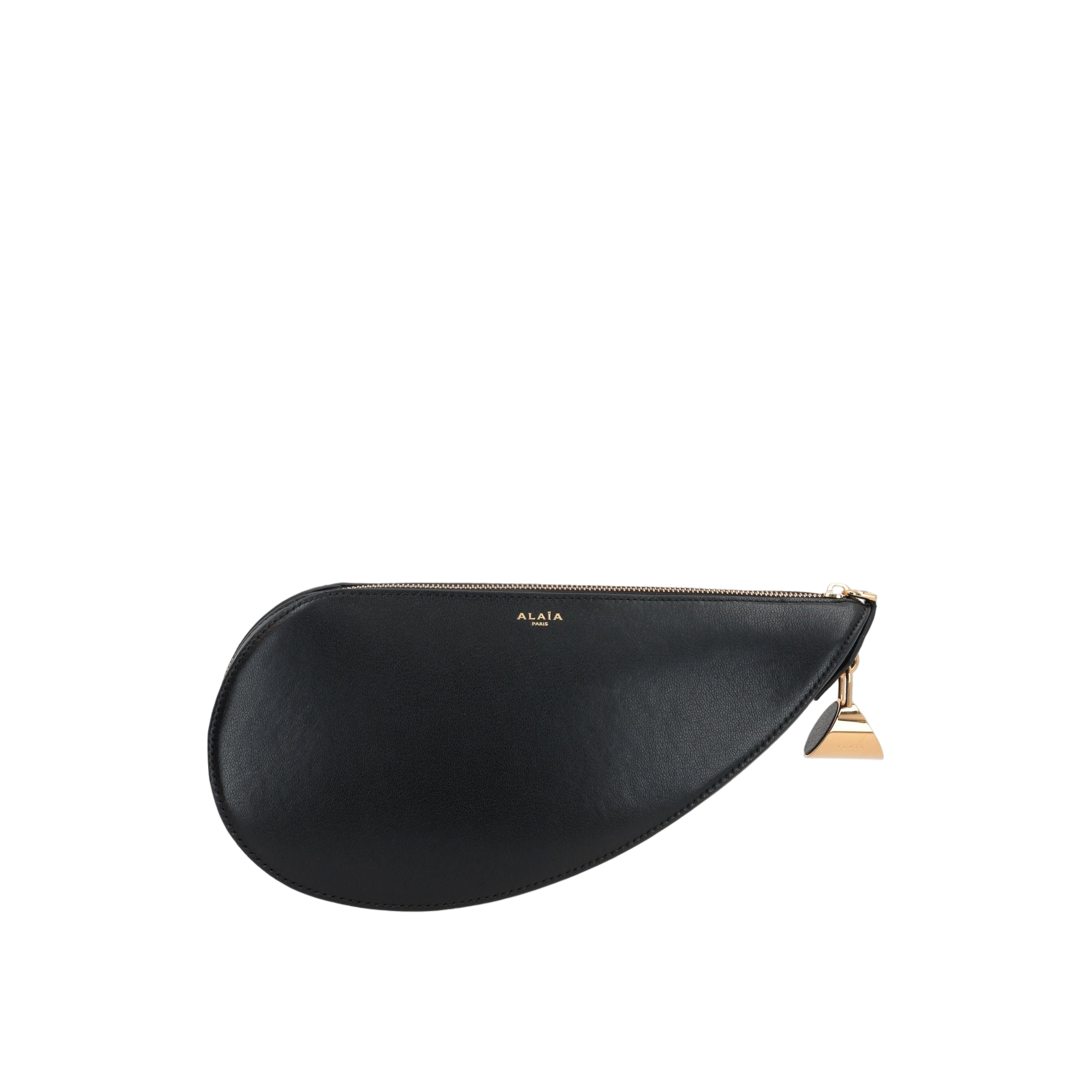 Le Demi Coeur Grainy Clutch-ALAÏA-JOHN JULIA