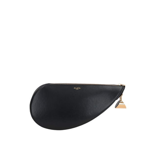 Le Demi Coeur Grainy Clutch-ALAÏA-JOHN JULIA