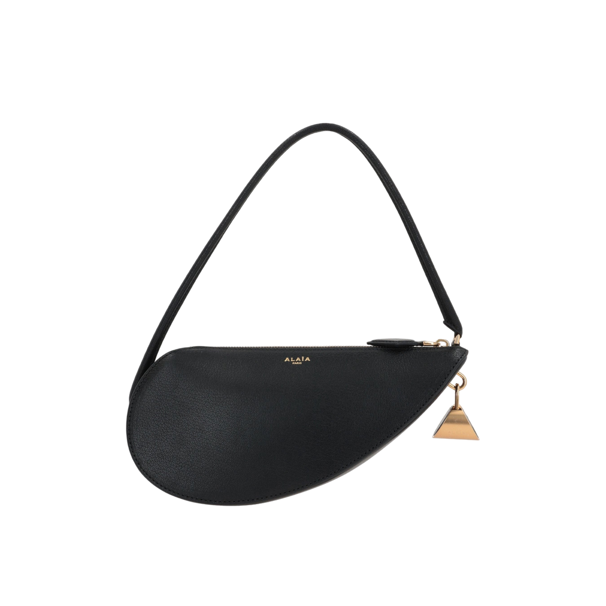 Le Demi Coeur Grainy Handbag-ALAÏA-JOHN JULIA