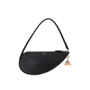 Le Demi Coeur Grainy Handbag-ALAÏA-JOHN JULIA