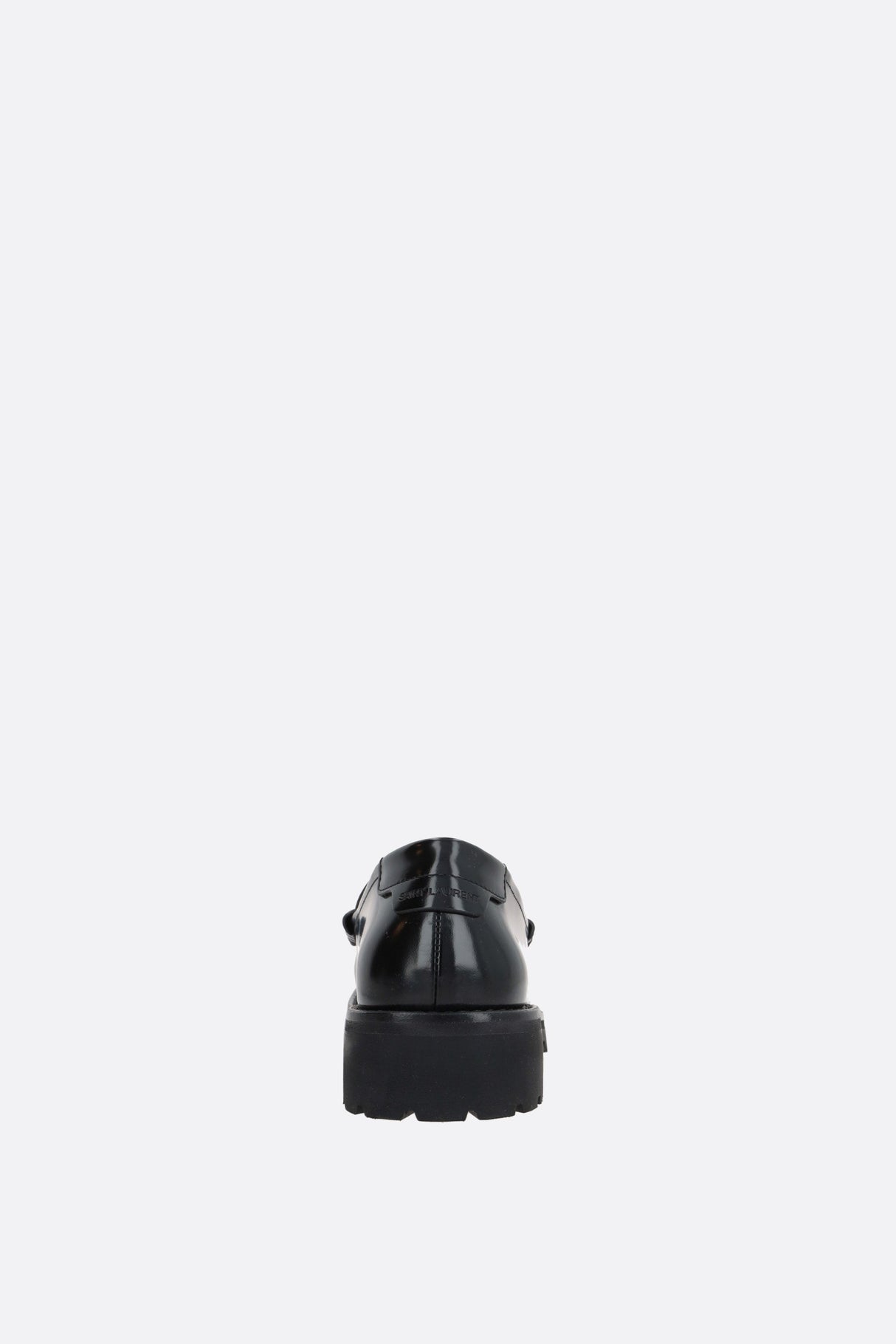 Le Loafer Monogram Shiny Leather Loafers-SAINT LAURENT-JOHN JULIA