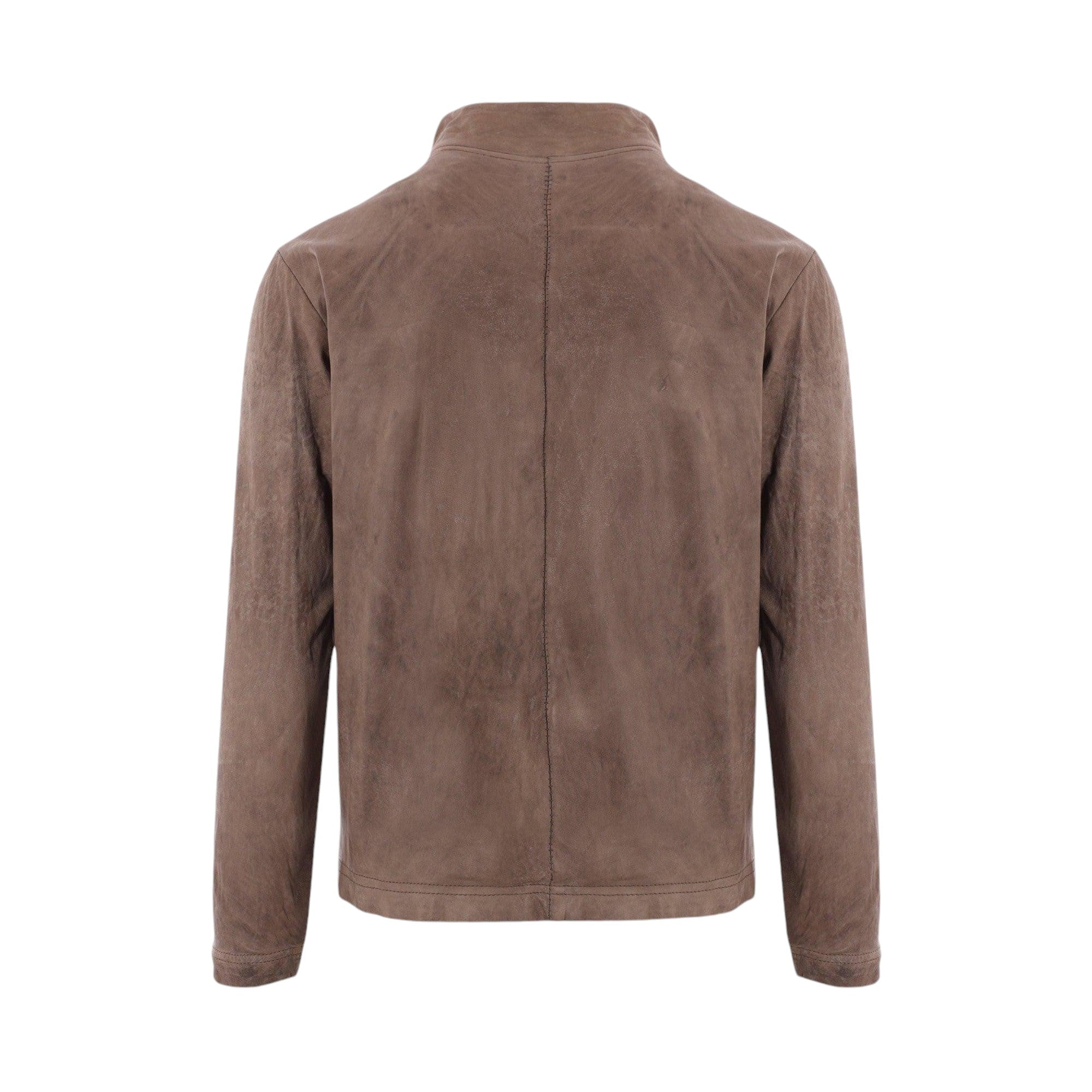 Leather Jacket-GIORGIO BRATO-JOHN JULIA