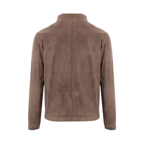 Leather Jacket-GIORGIO BRATO-JOHN JULIA