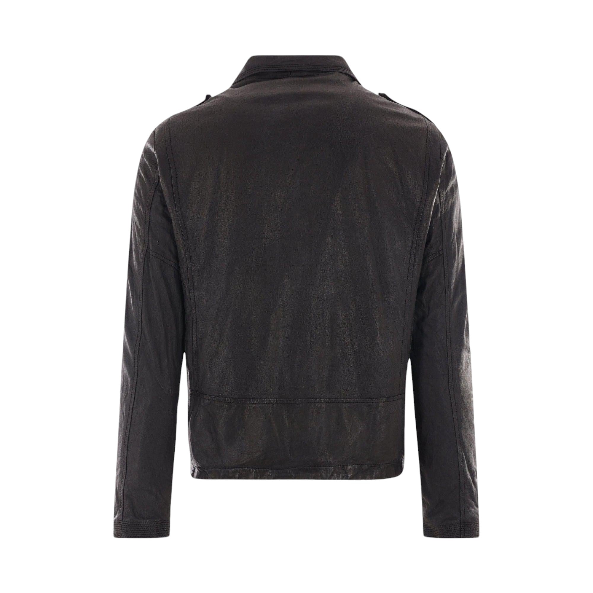 Leather Jacket-GIORGIO BRATO-JOHN JULIA