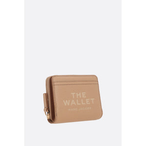 Leather Mini Compact Wallet-MARC JACOBS-JOHN JULIA