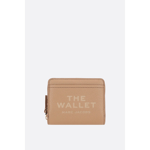 Leather Mini Compact Wallet-MARC JACOBS-JOHN JULIA