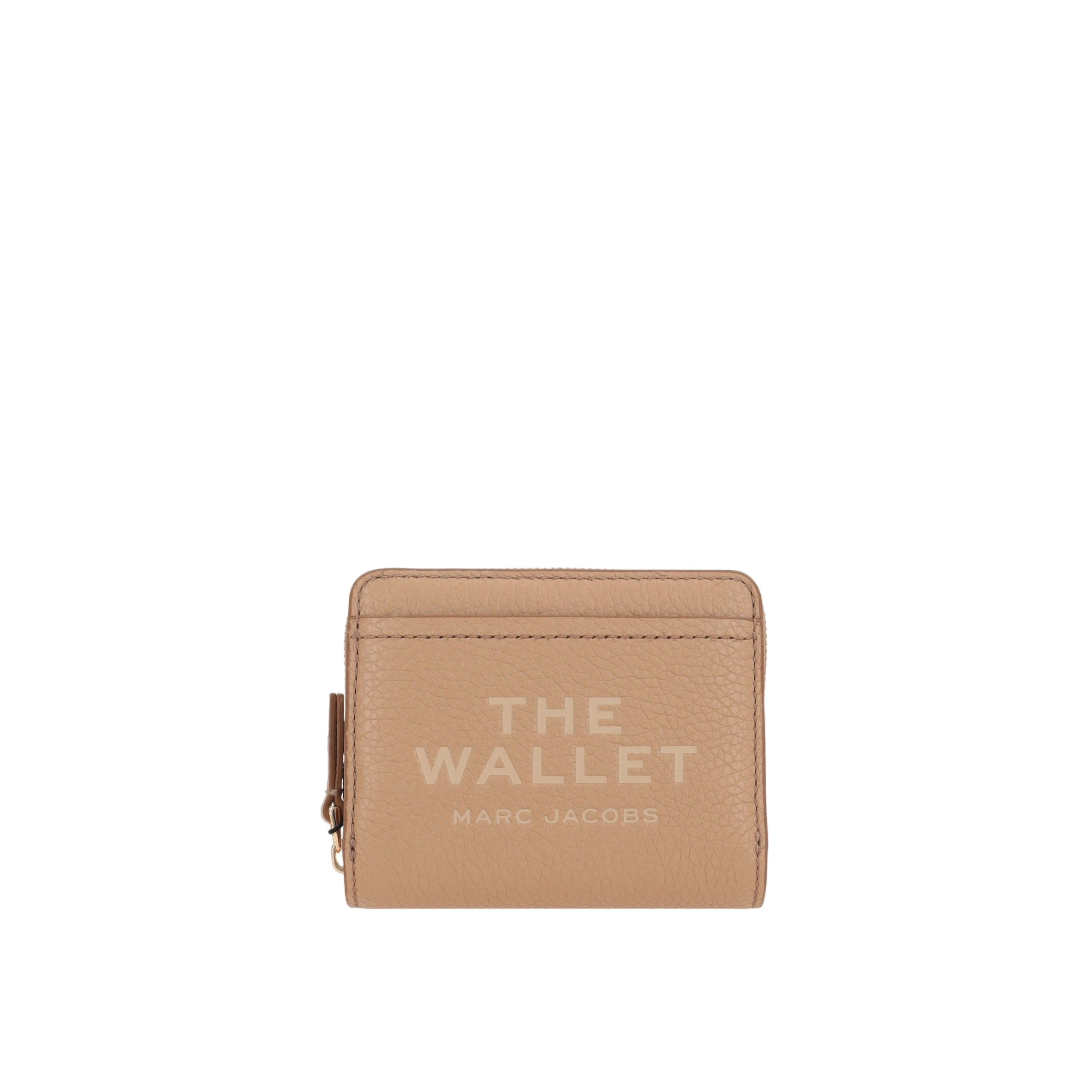 Leather Mini Compact Wallet-MARC JACOBS-JOHN JULIA