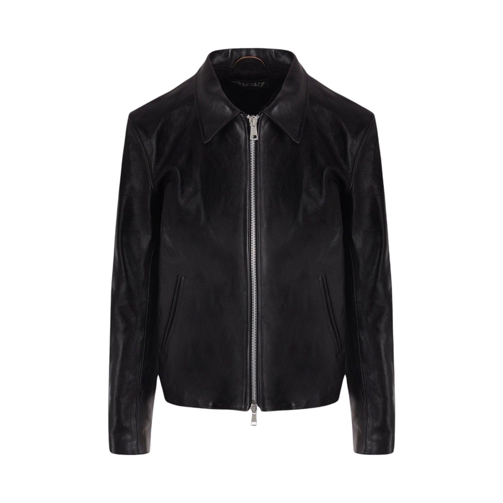 Leather Mini Jacket-OUR LEGACY-JOHN JULIA