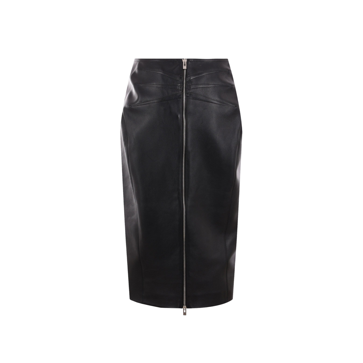 Leather Skirt-ALAÏA-JOHN JULIA