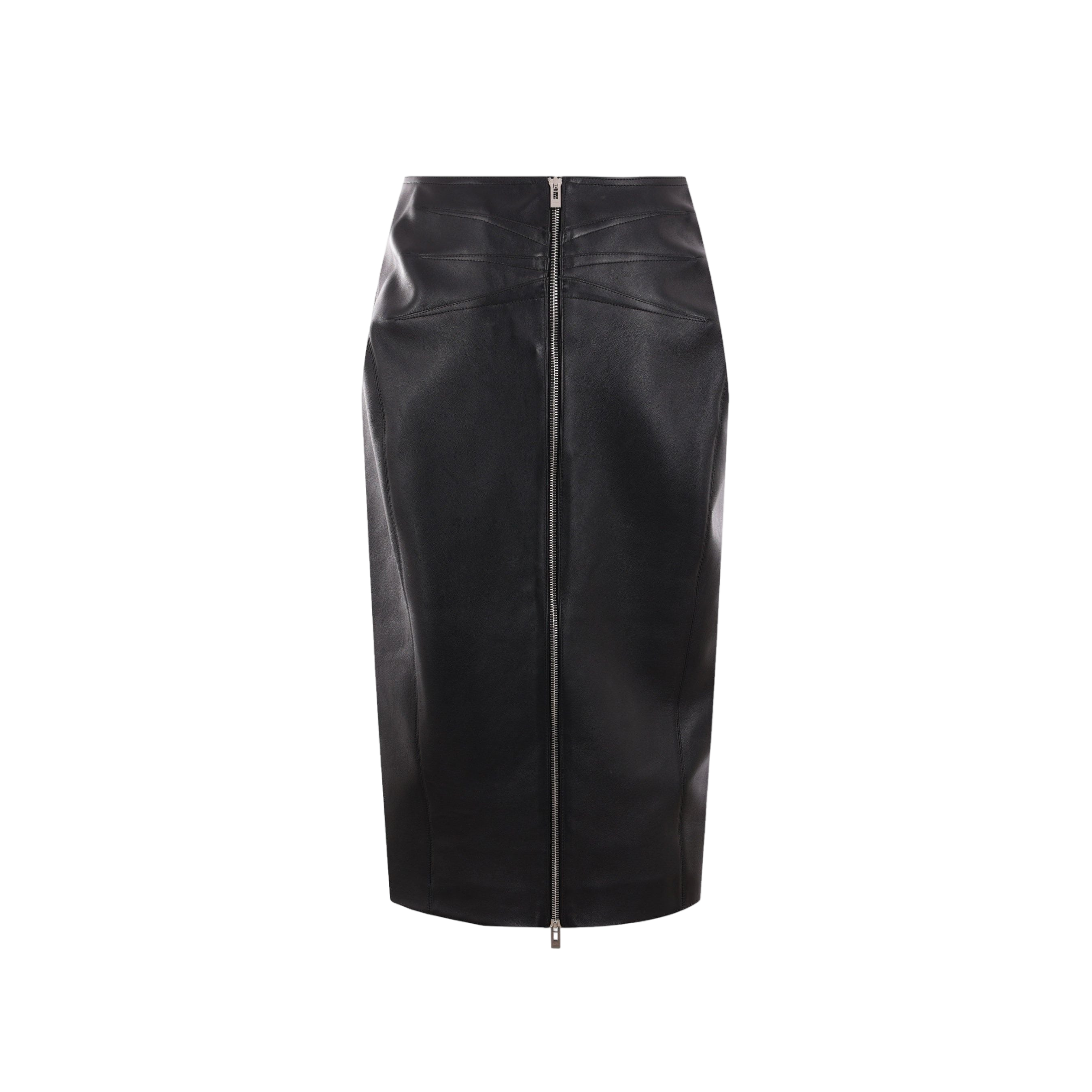 Leather Skirt-ALAÏA-JOHN JULIA