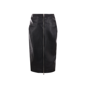 Leather Skirt-ALAÏA-JOHN JULIA