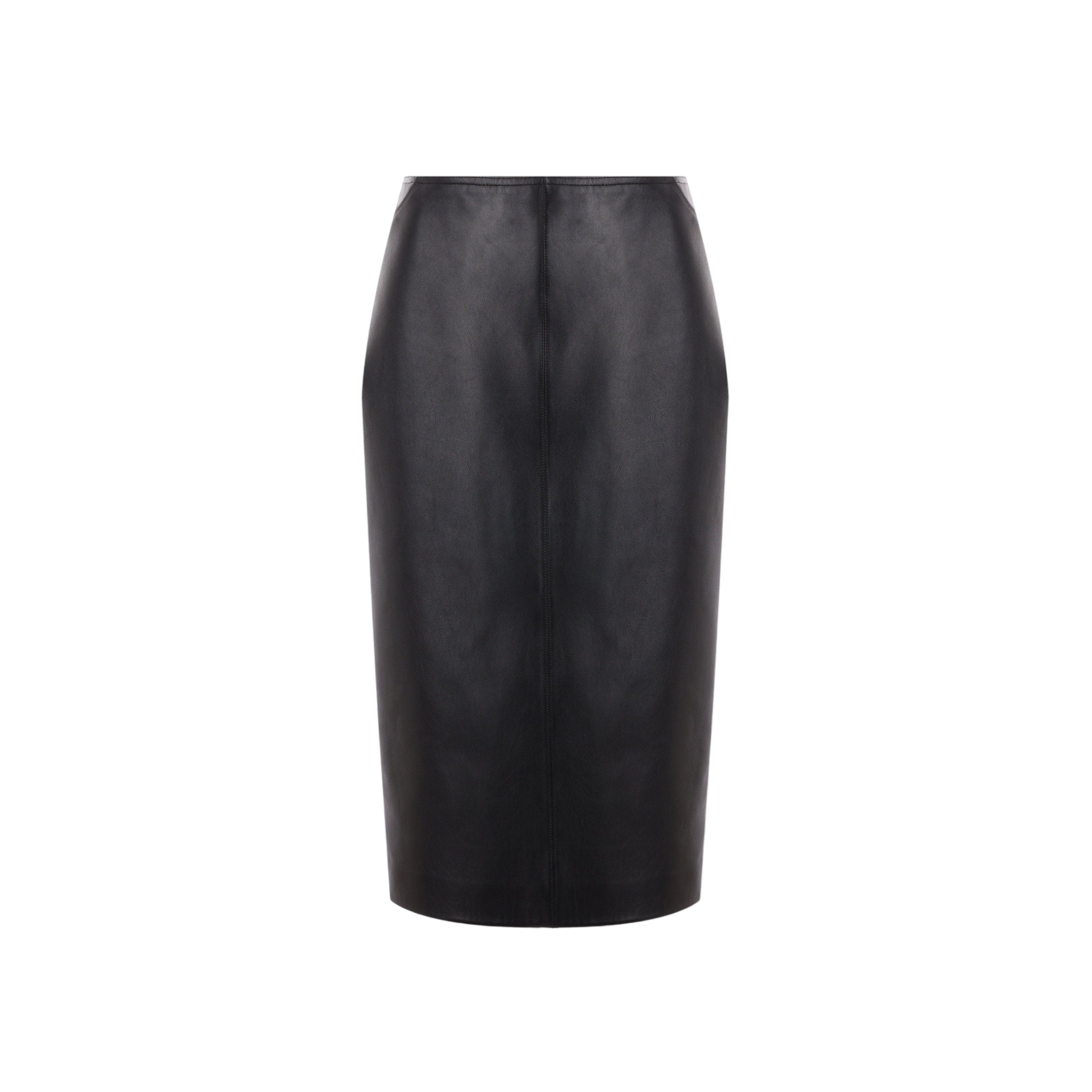 Leather Skirt-ALAÏA-JOHN JULIA