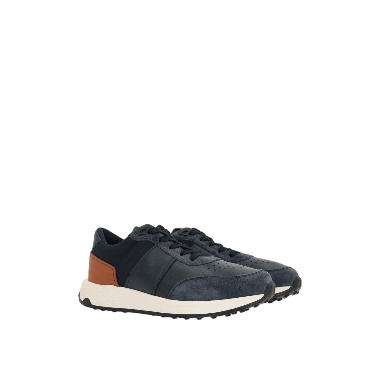 Leather Suede Fabric Sneakers-TOD'S-JOHN JULIA