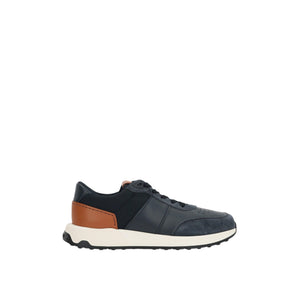 Leather Suede Fabric Sneakers-TOD'S-JOHN JULIA