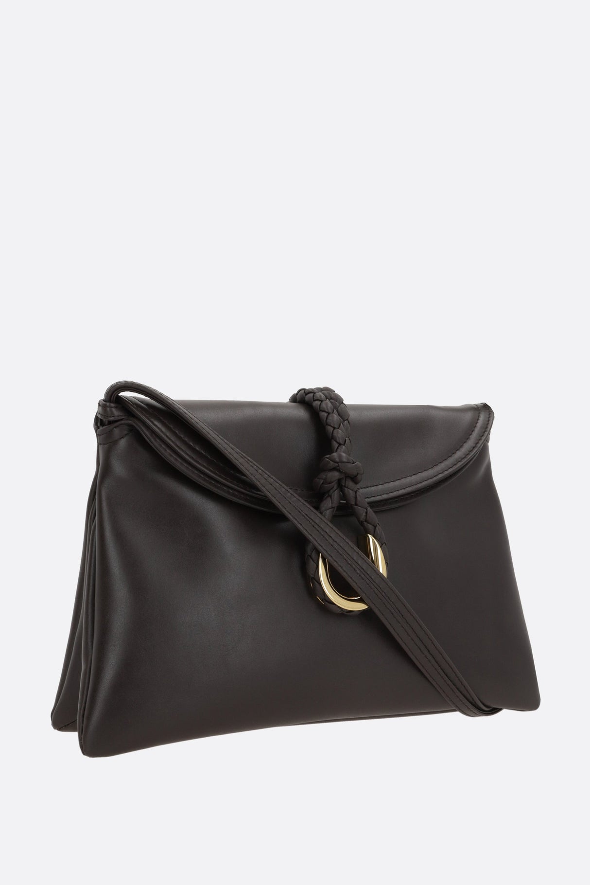 Liberta Small Crossbody Bag In Smooth Leather-BOTTEGA VENETA-JOHN JULIA