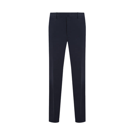 Lightweight Poplin Slim-fit Pants-INCOTEX-JOHN JULIA