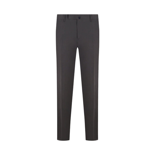 Lightweight Poplin Slim-fit Pants-INCOTEX-JOHN JULIA