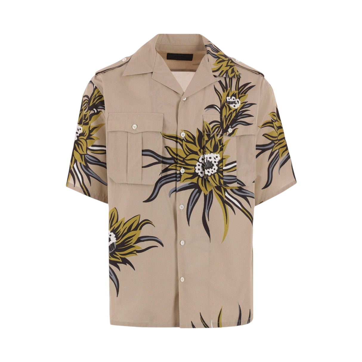 Lilium Poplin Bowling Shirt-PRADA-JOHN JULIA