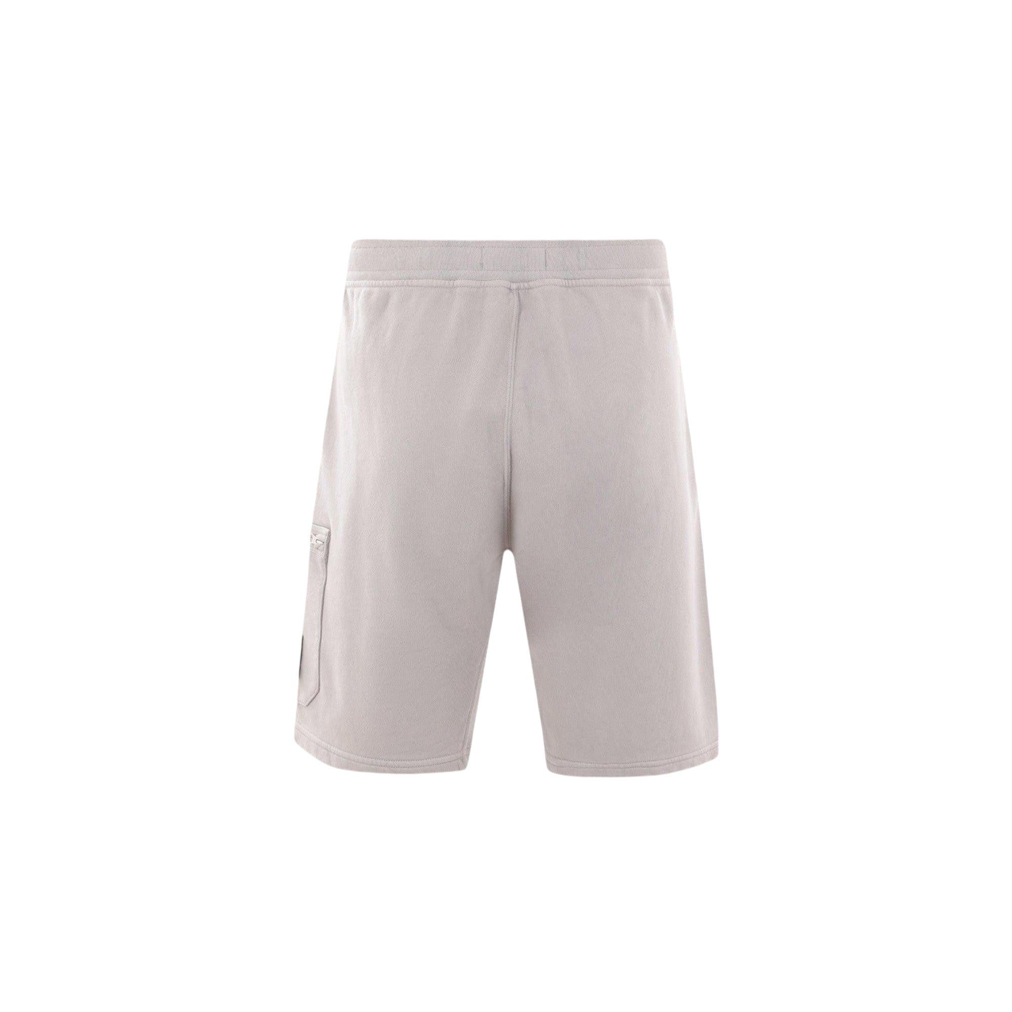 Logo Badge Jersey Shorts-STONE ISLAND-JOHN JULIA