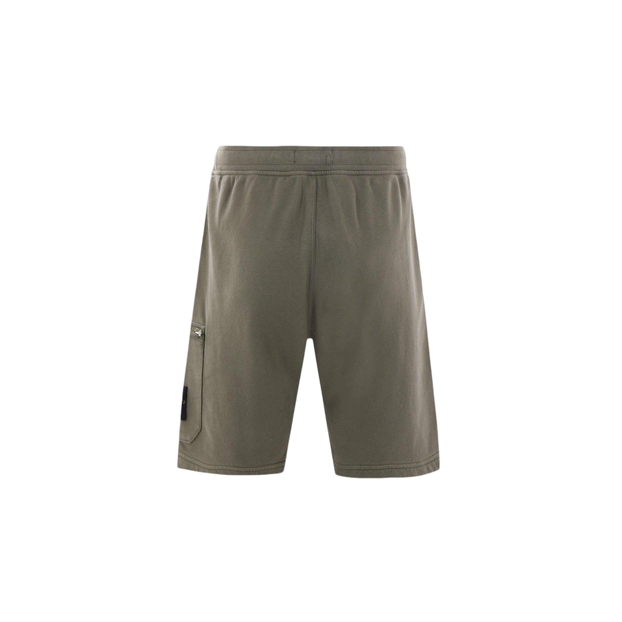 Logo Badge Jersey Shorts-STONE ISLAND-JOHN JULIA