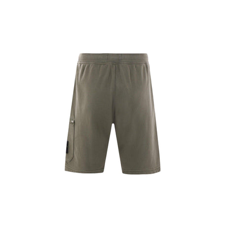 Logo Badge Jersey Shorts-STONE ISLAND-JOHN JULIA