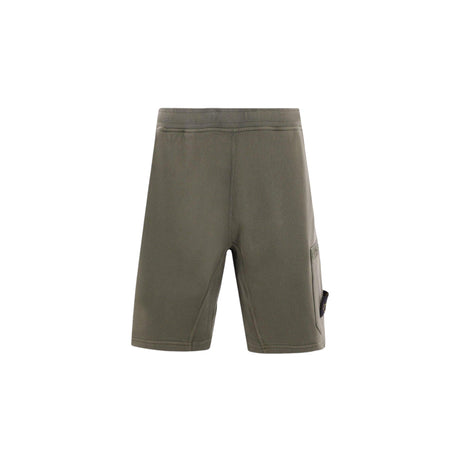 Logo Badge Jersey Shorts-STONE ISLAND-JOHN JULIA