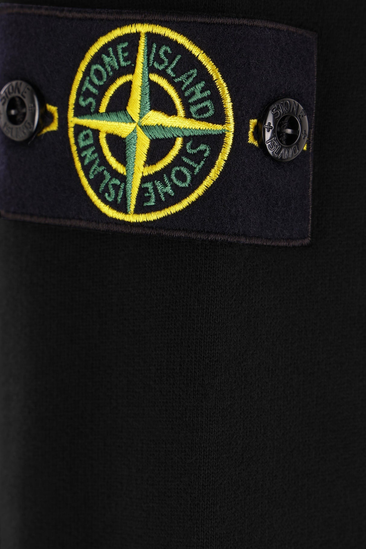 Logo Badge Jersey Sweatshirt-STONE ISLAND-JOHN JULIA