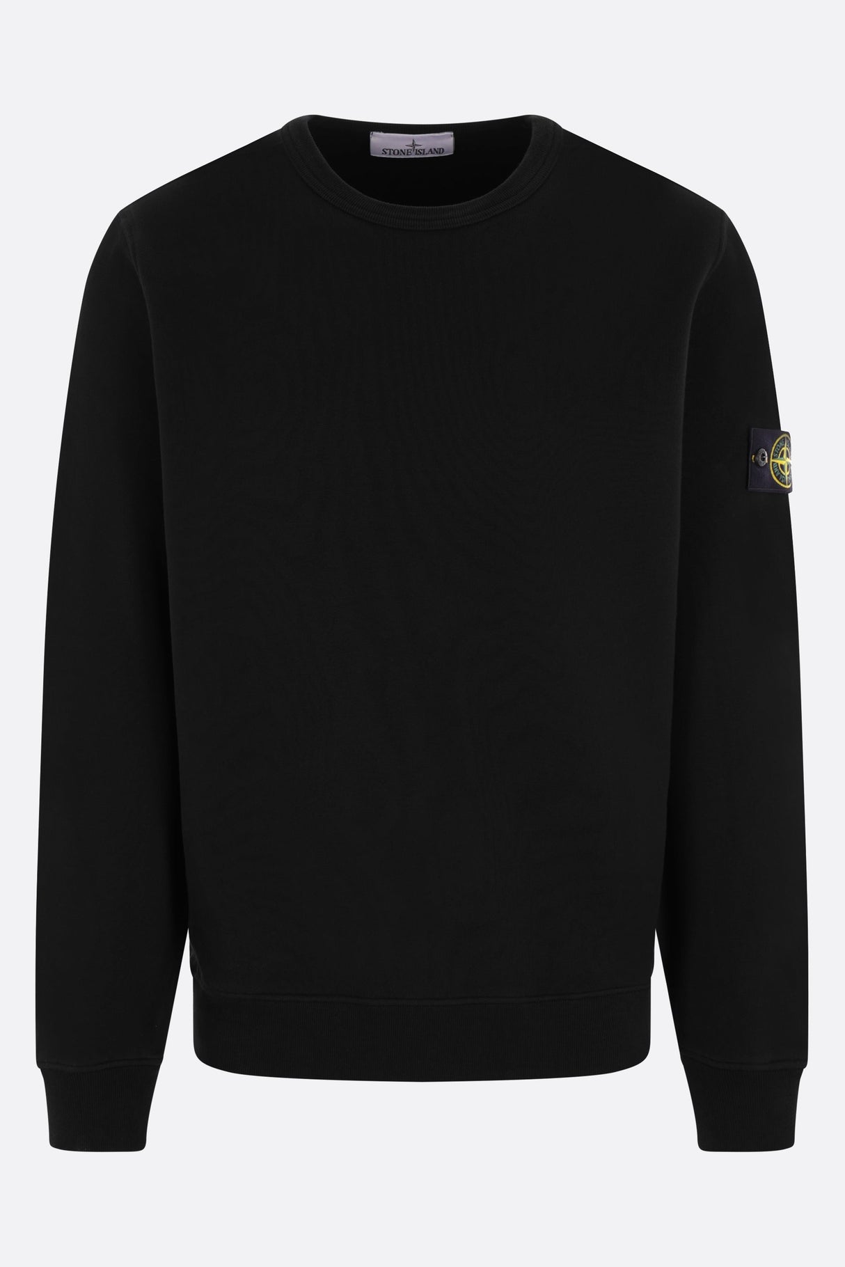 Logo Badge Jersey Sweatshirt-STONE ISLAND-JOHN JULIA