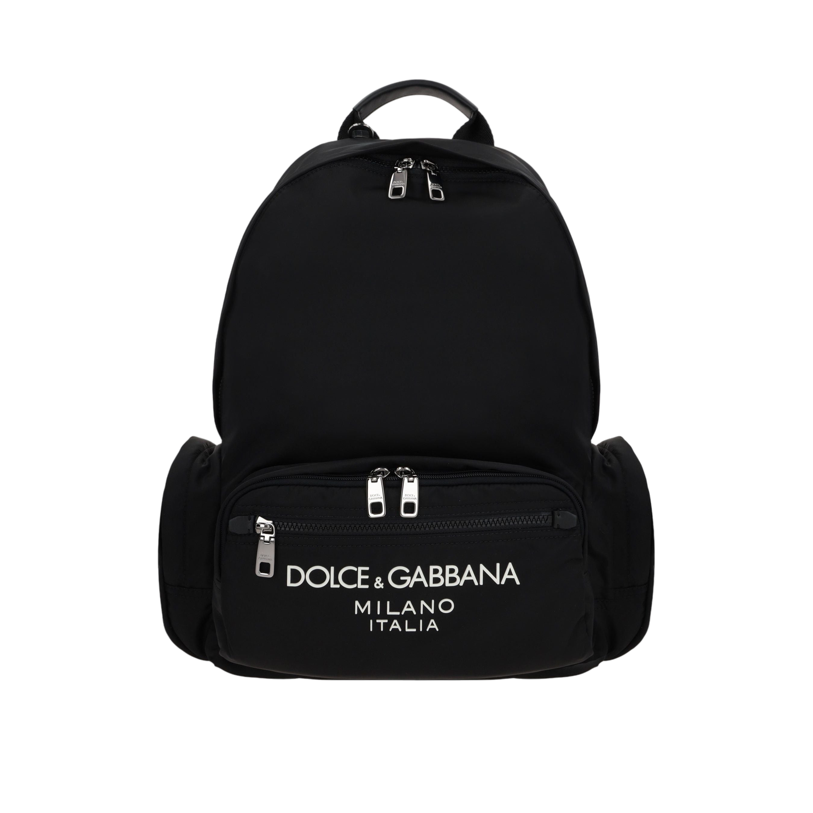 Logo-Detailed Nylon Backpack-DOLCE & GABBANA-JOHN JULIA