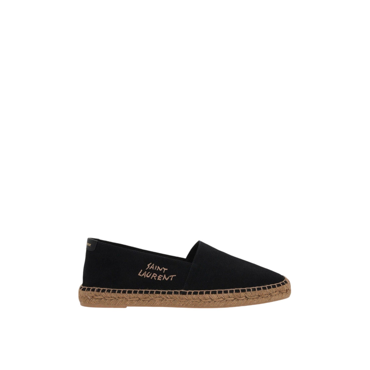 Logo Embroidered Canvas Espadrilles-SAINT LAURENT-JOHN JULIA