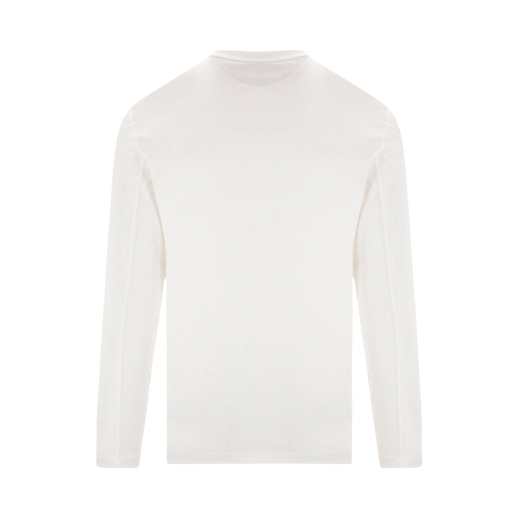 Logo Embroidered Cotton Long-sleeved T-shirt-BRUNELLO CUCINELLI-JOHN JULIA