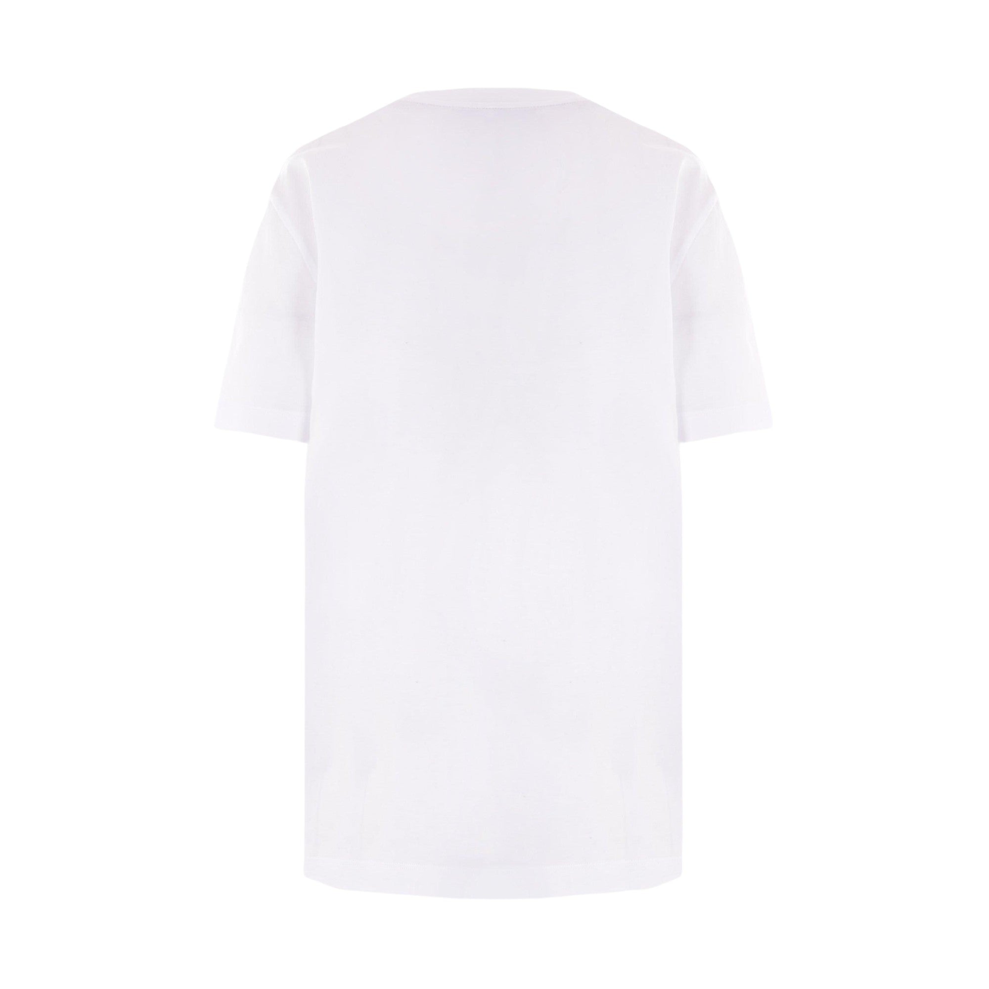 Logo Embroidered Cotton T-shirt-FENDI-JOHN JULIA