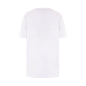 Logo Embroidered Cotton T-shirt-FENDI-JOHN JULIA