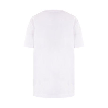 Logo Embroidered Cotton T-shirt-FENDI-JOHN JULIA