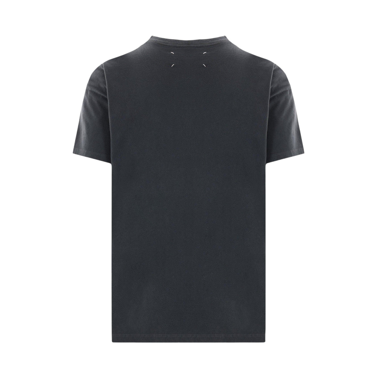 Logo Embroidered Cotton T-shirt-MAISON MARGIELA-JOHN JULIA