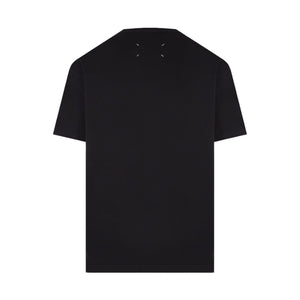 Logo Embroidered Cotton T-shirt-MAISON MARGIELA-JOHN JULIA