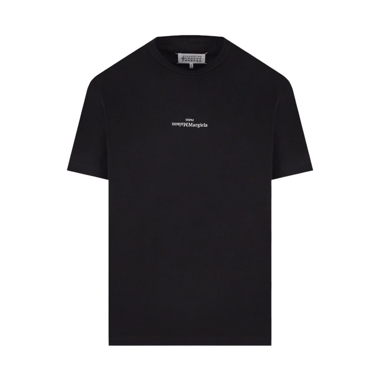 Logo Embroidered Cotton T-shirt-MAISON MARGIELA-JOHN JULIA