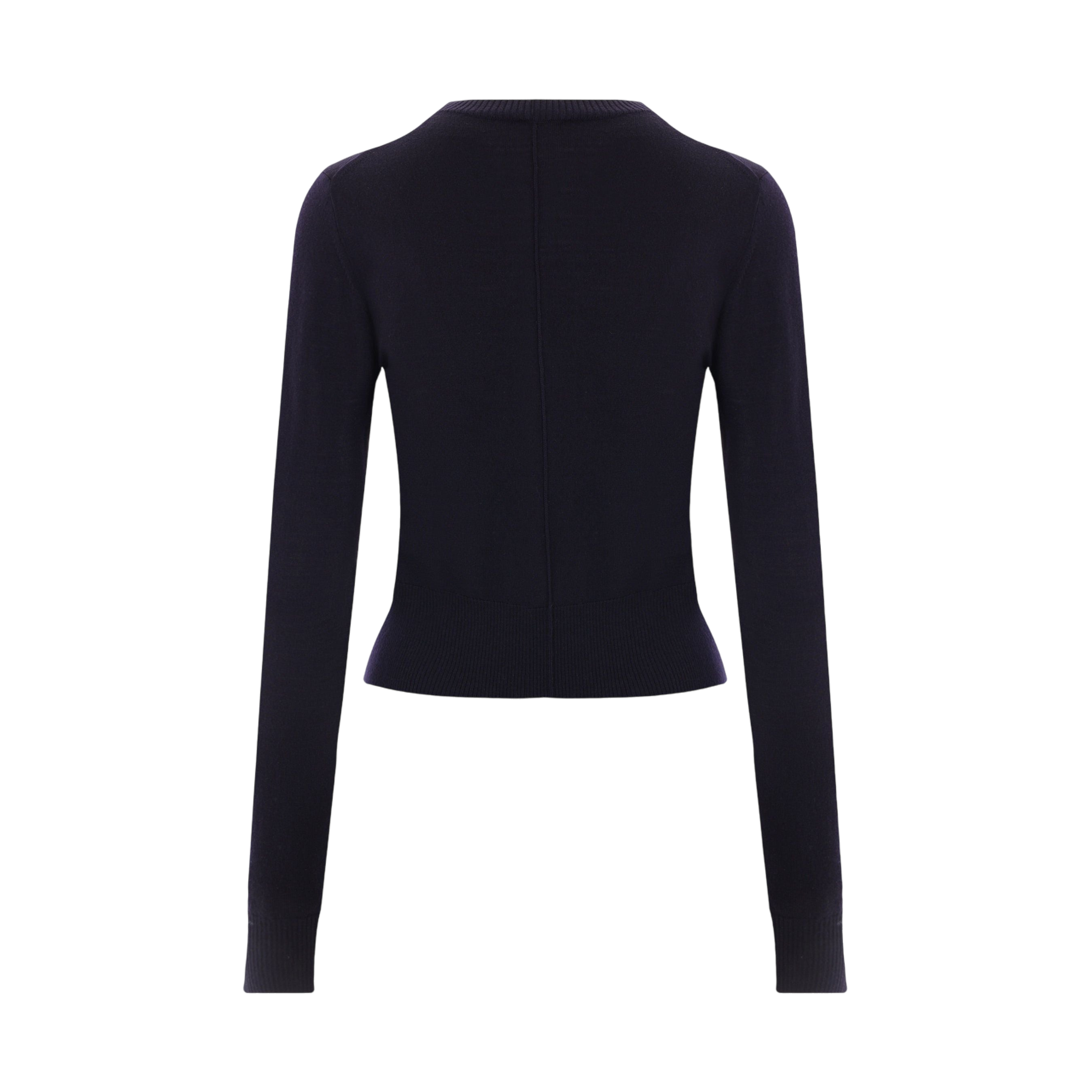 Logo Embroidered Wool Sweater-CHLOÉ-JOHN JULIA