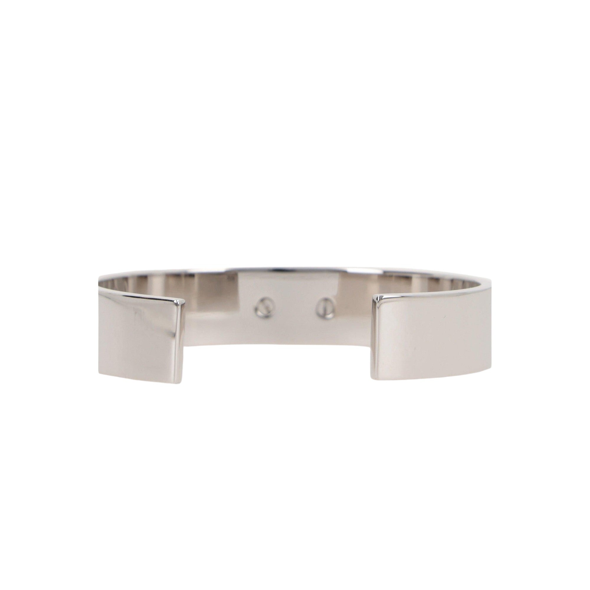 Logo Plate Brass Rigid Bracelet-DOLCE & GABBANA-JOHN JULIA