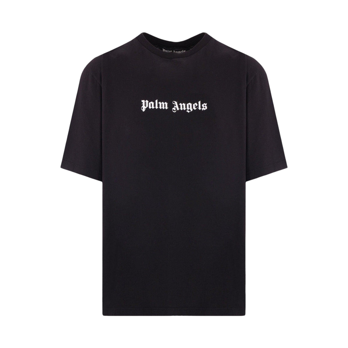 Logo Printed Cotton T-shirt-PALM ANGELS-JOHN JULIA