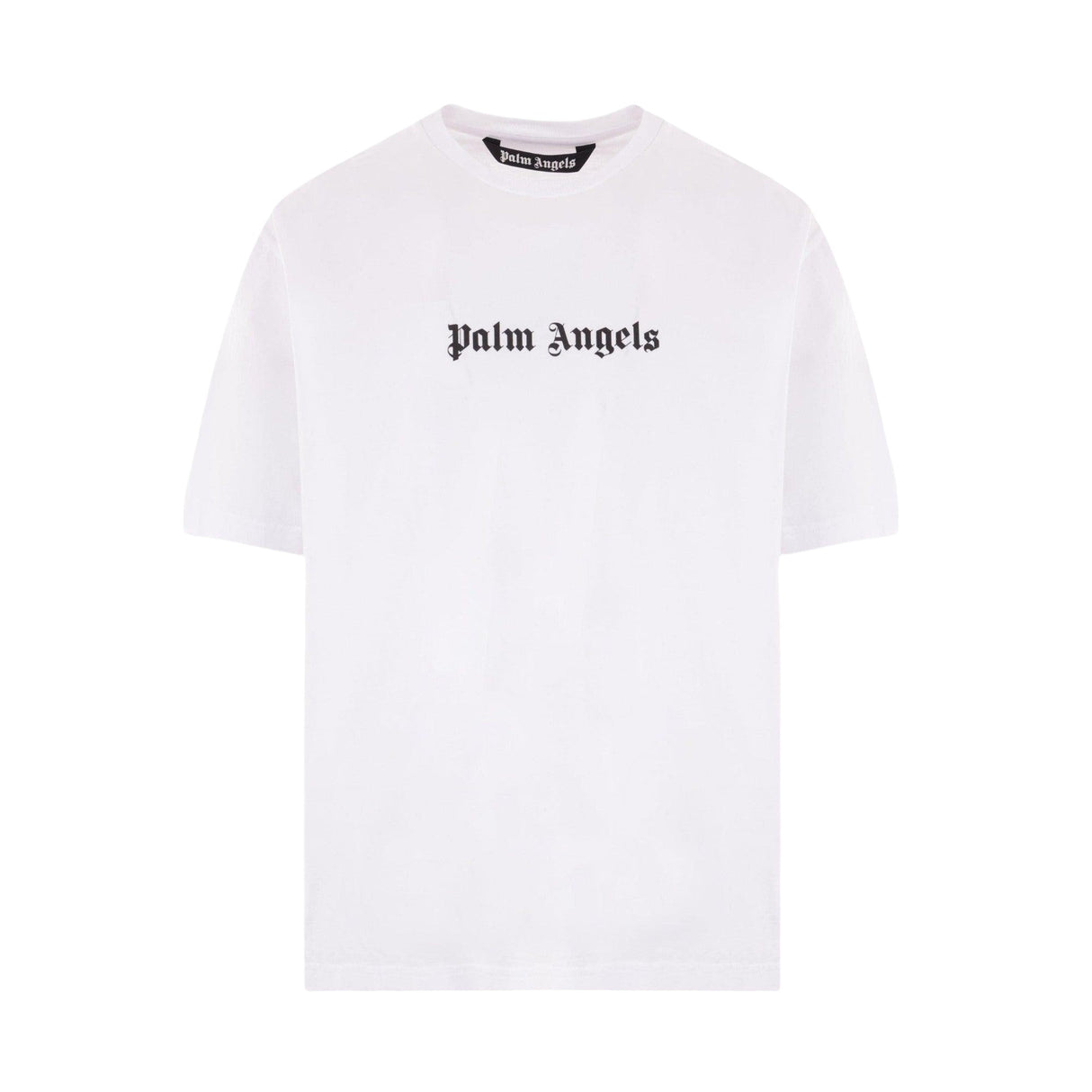 Logo Printed Cotton T-shirt-PALM ANGELS-JOHN JULIA