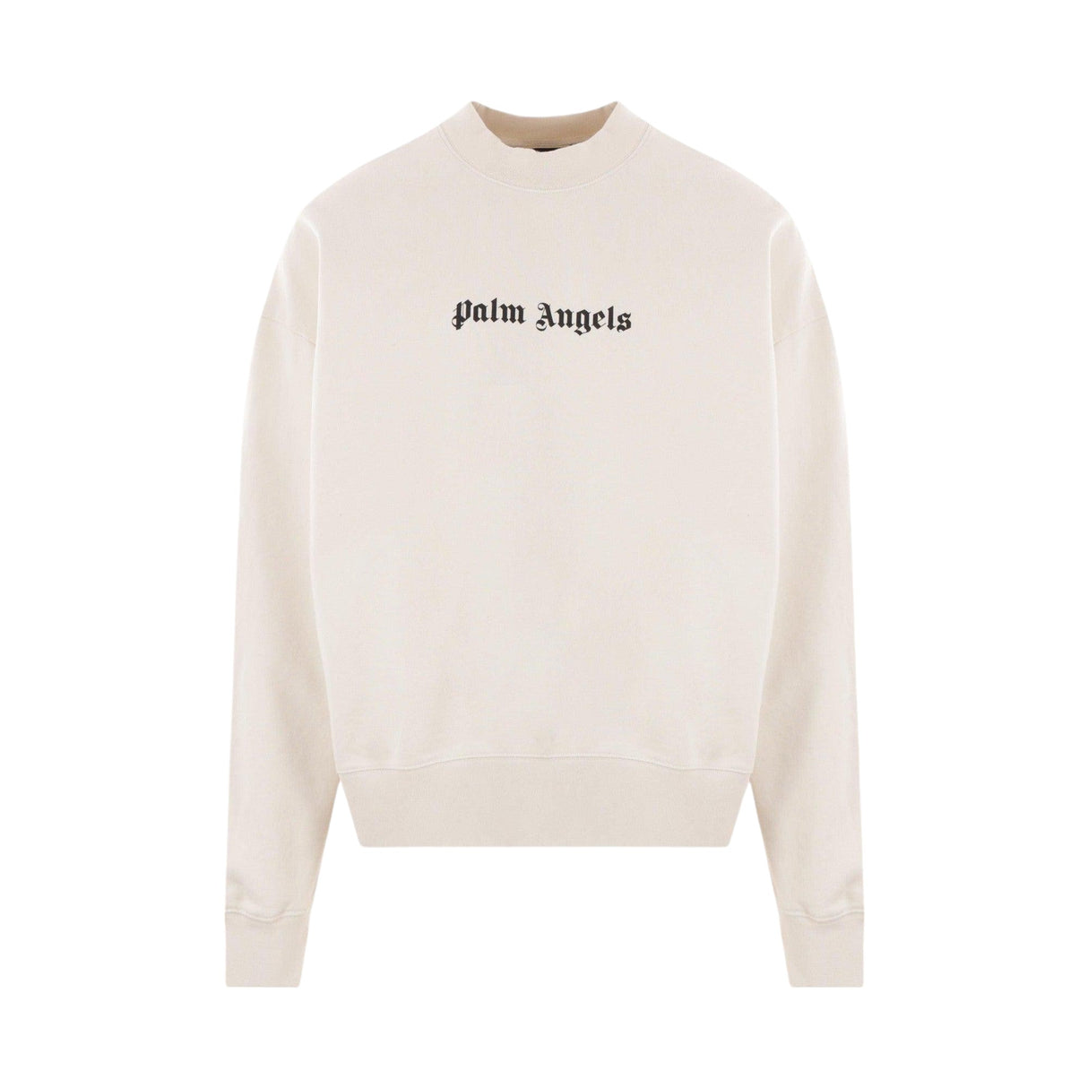 Logo Printed Jersey Sweatshirt-PALM ANGELS-JOHN JULIA